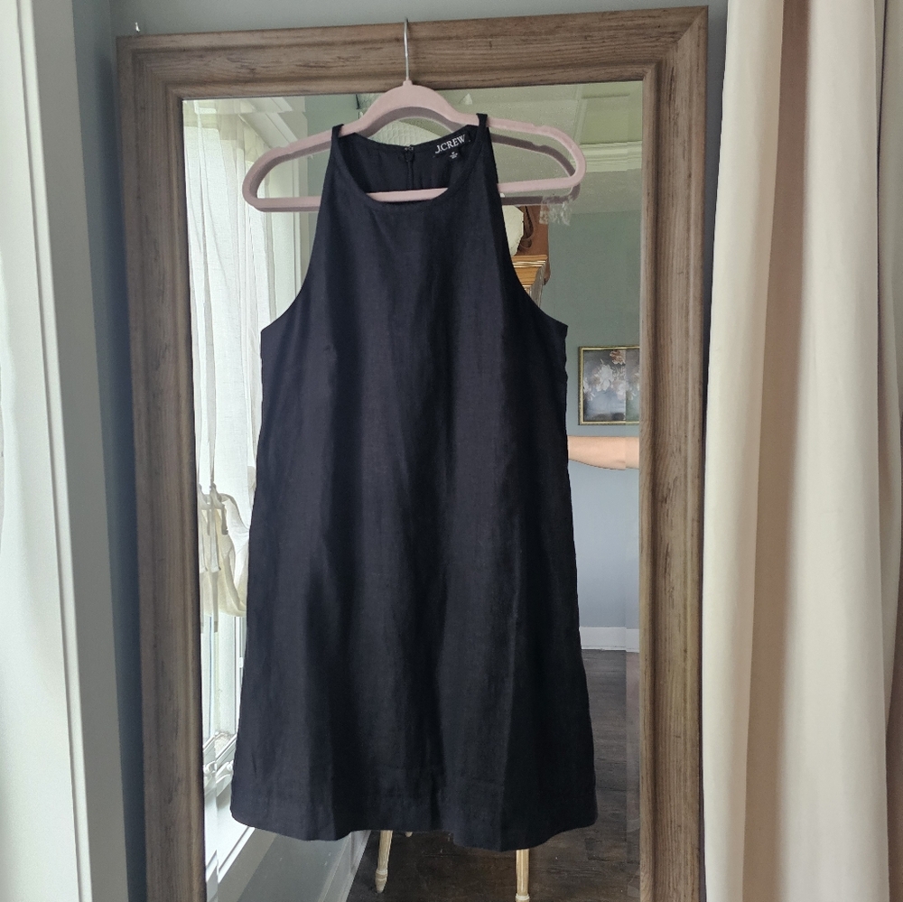J. Crew Classic Black Mini Dress
